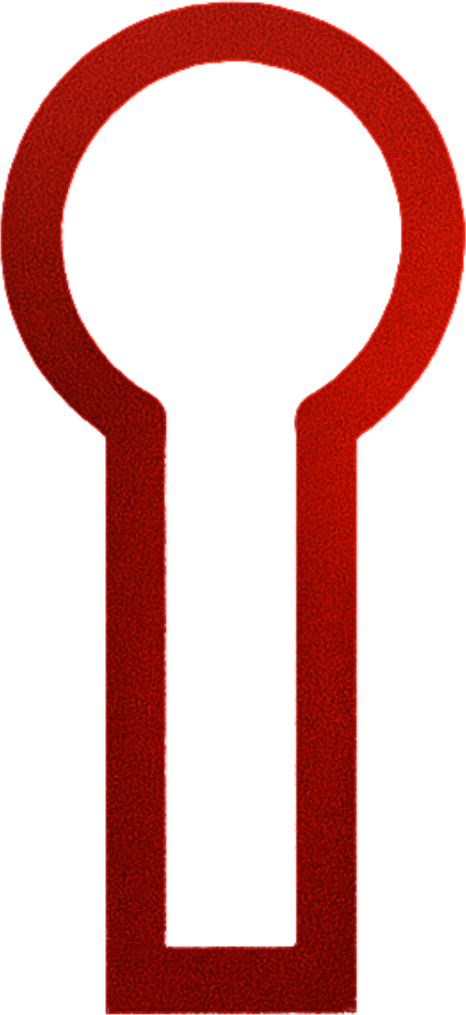 Serrure Clé Rouge
